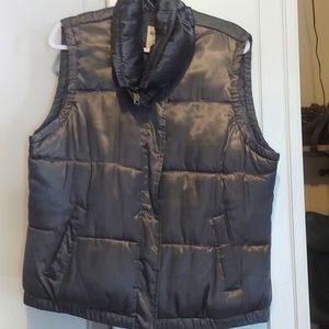 XL Grey/silver Old Navy vest